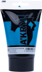 Renesans-A'kryl irideescent 100 ML-68-MICACEOUS GREEN