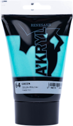 Renesans-A'kryl Pearly 100 ML-64-PEARL GREEN