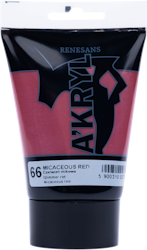 Renesans-A'kryl irideescent 100 ML-66-MICACEOUS RED