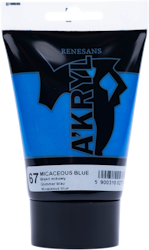 Renesans-A'kryl irideescent 100 ML-67-MICACEOUS BLUE