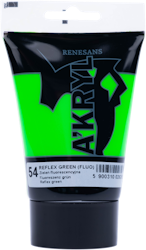 Renesans-A'kryl Reflex 100 ML-54-REFLEX GREEN (FLUO)