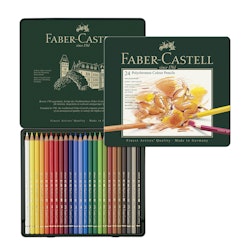 Faber Castell Polychromos-24 pennor