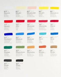 Renesans-Cover tempera gouache extrafine in tubes 20 ml-Box med 12st