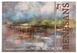 Renesans-pastell pad block 10 st mocka-A4