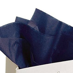 Silkespapper-50x75cm-Navy Blue-18g-8st