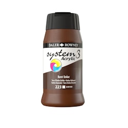 System3-223-500 ml Burnt Umber