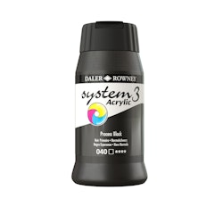 System3-040-500 ml Process Black