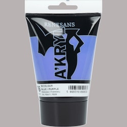 A'KRYL - BICOLOUR 100 ML 76 BLUE/PURPLE