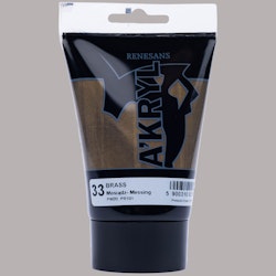 Renesans-A'KRYL SATINE 100 ML-33 BRASS