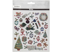 Stickers-Gammeldags jul-1ark