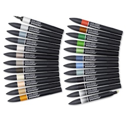 Promarker-Architect tones-24 st+väska