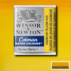 Akvarellfärg Cotman 1/2-kopp Cadmium yellow hue 109