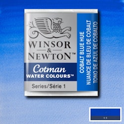 Akvarellfärg Cotman 1/2-kopp Cobalt blue hue 179
