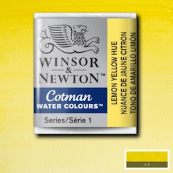 Akvarellfärg Cotman 1/2-kopp Lemon yellow 346