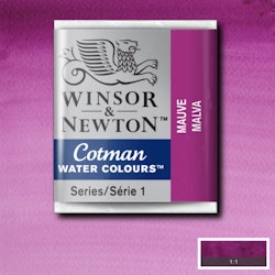 Akvarellfärg Cotman 1/2-kopp Mauve 398