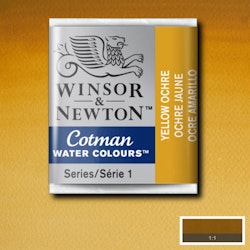Akvarellfärg Cotman 1/2-kopp Yellow ochre 744
