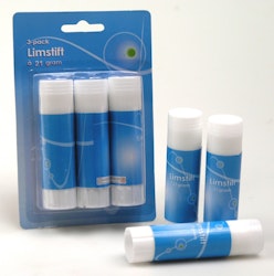 Limstift 3-pack-21gram