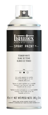 Sprayfärg Liquitex 400ml Titanium White