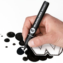 Black Liner brush-Molotow