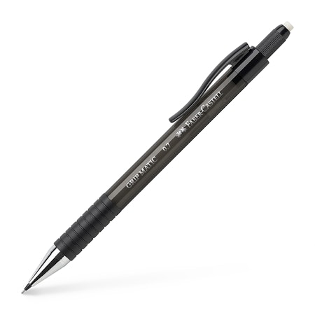 Stiftpenna Faber-Castell Grip Matic 1377-0.7 mm-Svart