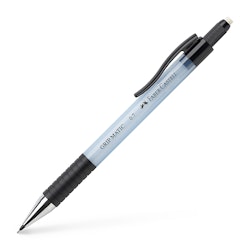 Stiftpenna Faber-Castell Grip Matic 1377-0.7 mm-LjusBlå