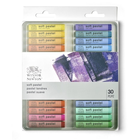 Soft pastell-set om 30st-winsor & Newton