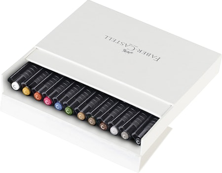 Kalligrafipennset - Faber-Castell - 12 pennor