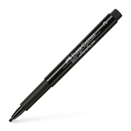 Kalligrafipenna Faber-Castell PITT Calligraphy pen 2,0mm, black