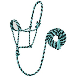 Weaver Braided Ropehalter Mint/Black