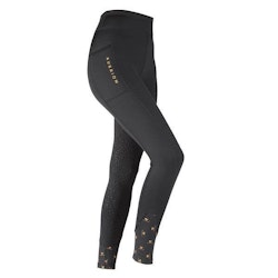 Aubrion Porter Vinter Ridtights Ungdom Black