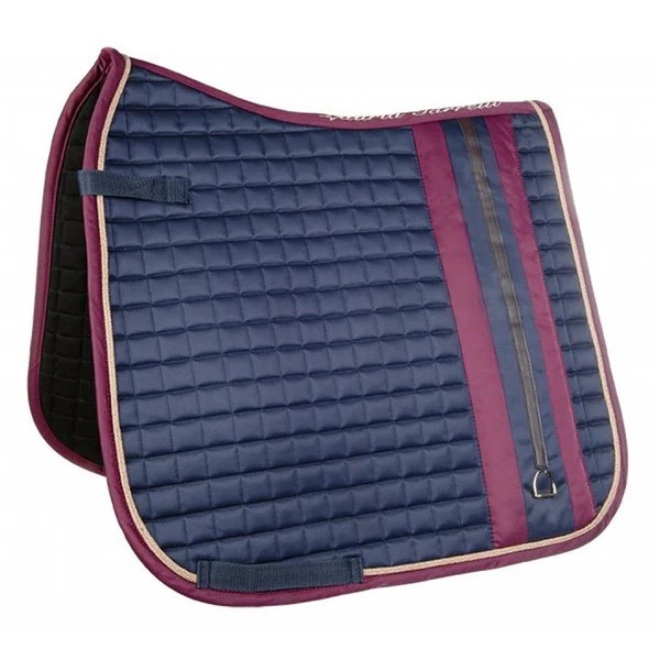 HKM Lauria Garrelli Morello Stirrup Saddle Pad Allround Full Navy