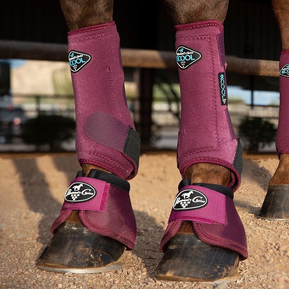 Ballistic Overreach Bell Boots Wine Medium