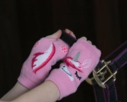 Equetech Unicorn Fingerless Gloves