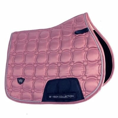 Woof Wear Vision Pony GP Saddle Pad Rose Gold