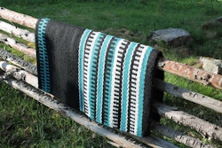 Weaver wool saddleblanket