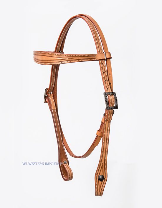 Western Imports Border Tooled headstall