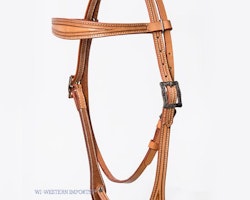 Western Imports Border Tooled headstall