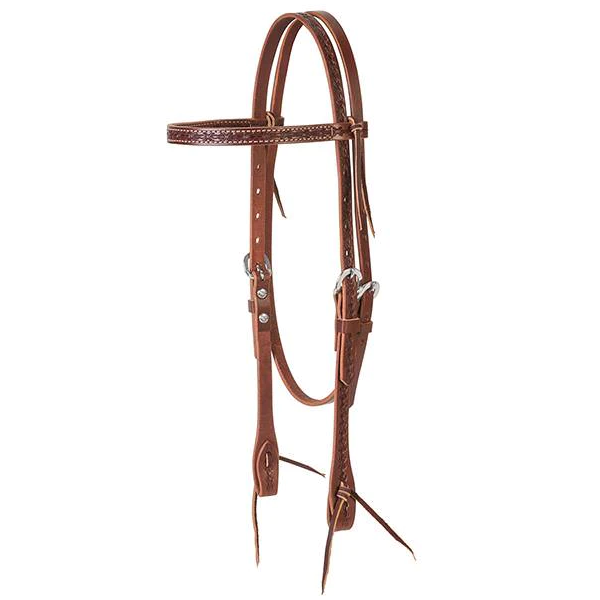 Weaver Barbed Wire Browband Headstall