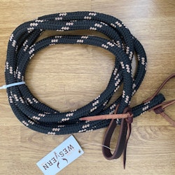 ATW All That Trail Rein Braided Rope - Black/Tan