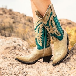 Stars & Stripes WBL-71 two-coloured  western boots