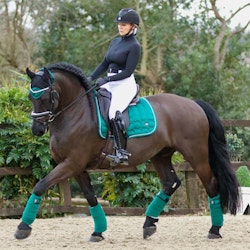 Woof Wear Vision Dressage Saddle Pad British Racing Green