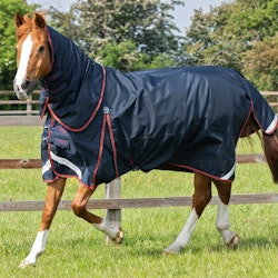 Premier Equine Buster 150g Turnout Rug with Classic Neck Cover Navy B