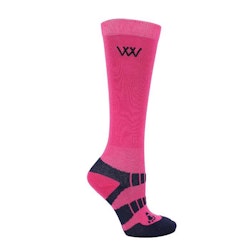 Woof Wear Young Rider Pro Bamboo Sock Pink/Navy
