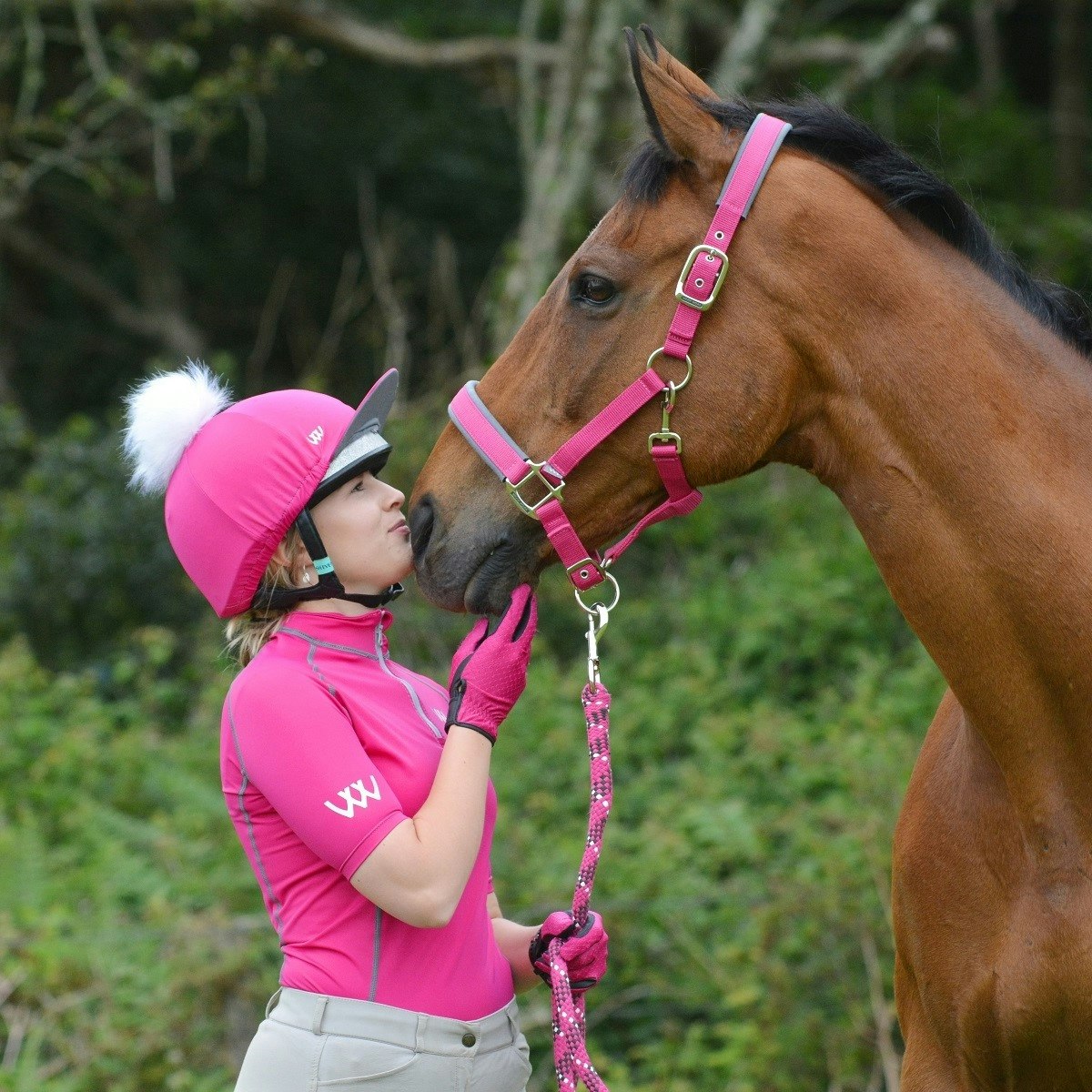 Woof Wear short Sleeve Performance Shirt Berry