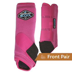 2XCool Sports Medicine Front Boot Raspberry