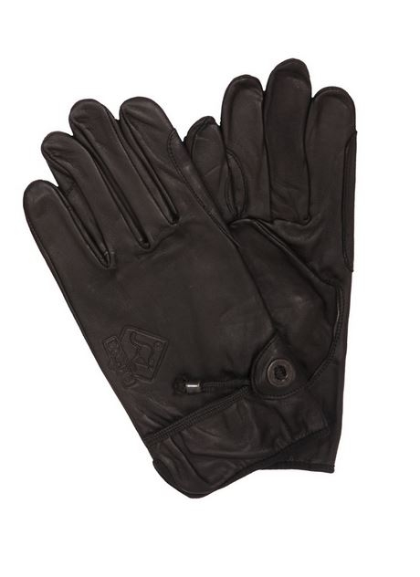 Scippis gloves black 100% leather