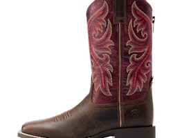 Ariat cowboy boot Round Up back zip western boot, 100% leather