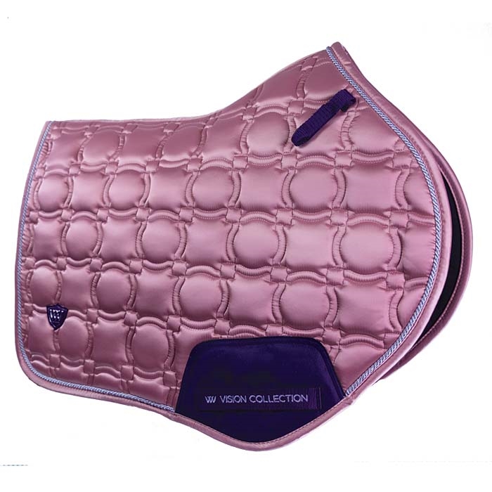 Woof Wear Vision Close Contact Saddle Pad Rose Gold