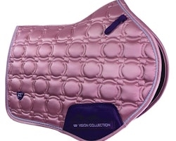 Woof Wear Vision Close Contact Saddle Pad Rose Gold