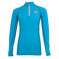 Woof Wear Young Rider Pro Long Sleeve Performance Shirt Turquoise